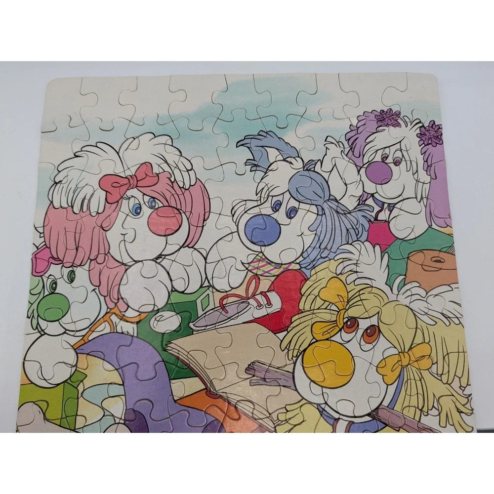 Disney‎ Fluppy Dogs Jigsaw Puzzle 99 Pcs Golden 1986